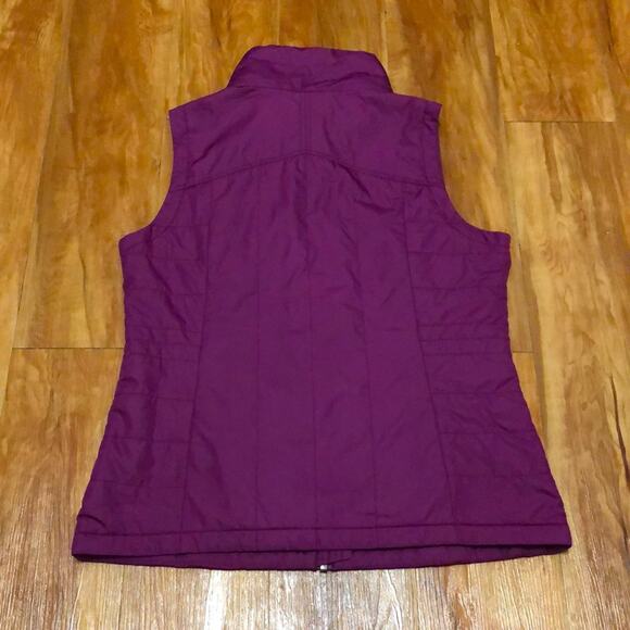 Columbia Sportswear Maroon Polyester Vest Size Medium - Picture 2 of 7